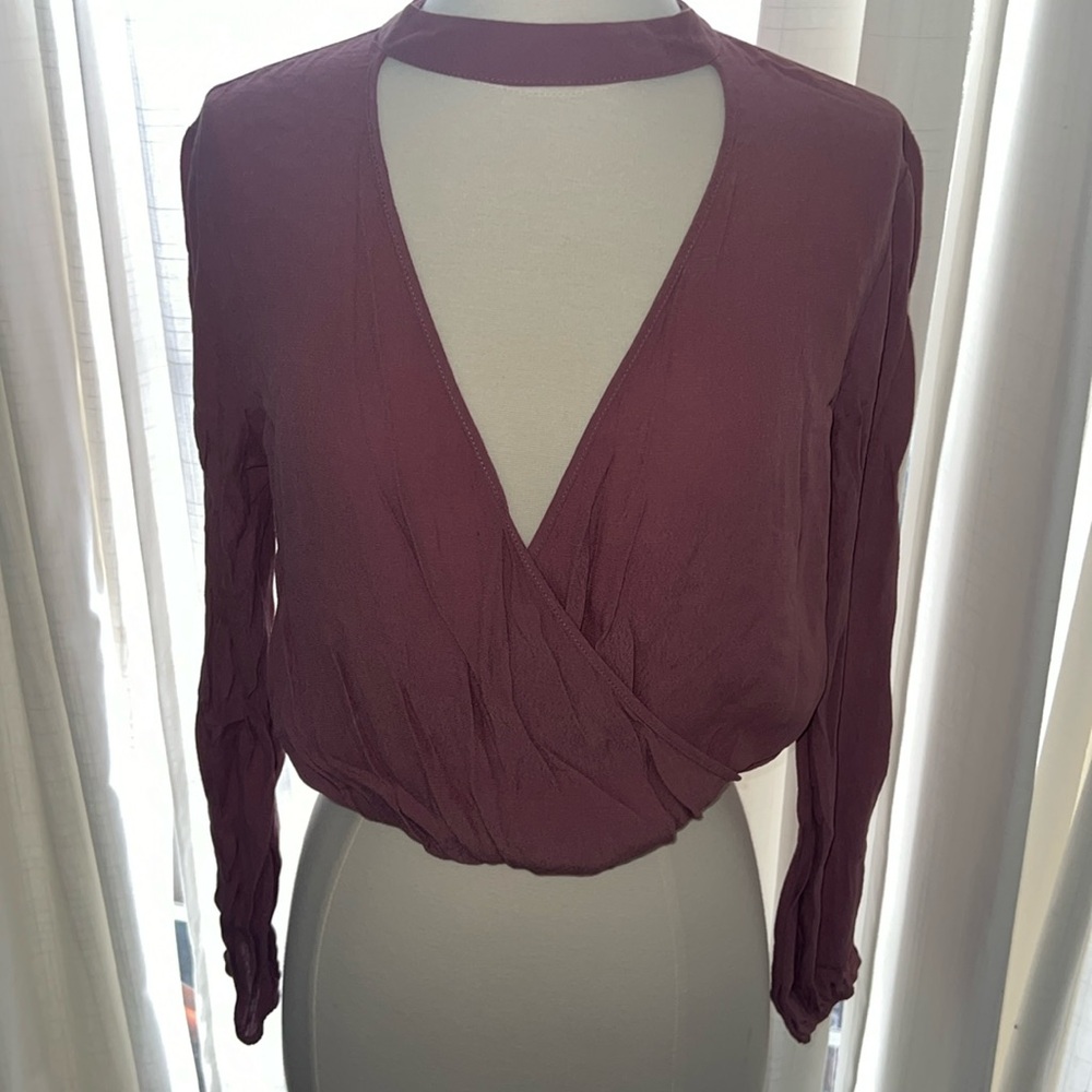 CROP TOP BLOUSE